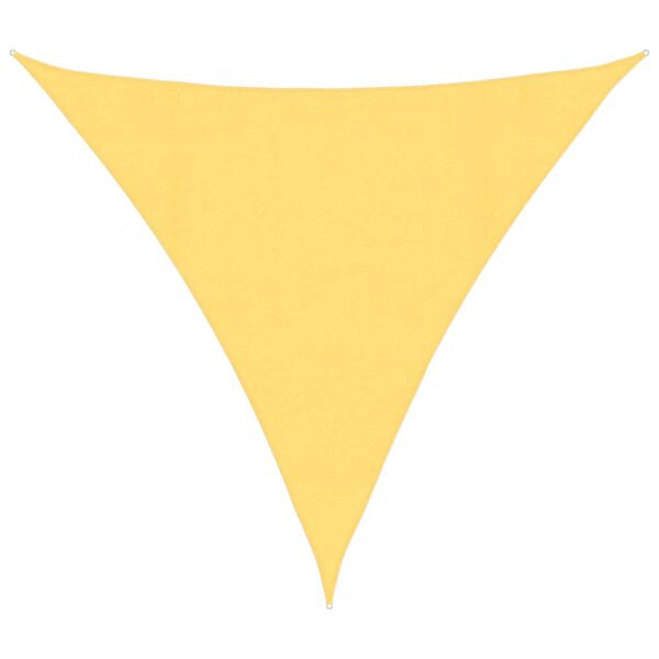 vidaXL Sonnensegel 160 g/m² Beige 4x4x4 m HDPE