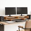 vidaXL Monitorst&auml;nder Artisan-Eiche 100x27x15 cm Holzwerkstoff