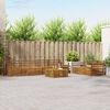 vidaXL Outdoor-Sofagarnitur 7 pcs Natur Massivholz Akazie