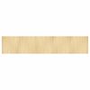 vidaXL Teppich Rechteckig Hell Natur 100x500 cm Bambus