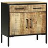 vidaXL Sideboard Braun 70 x 35 x 70 cm Massivholz Mango
