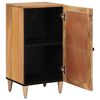 vidaXL Sideboard mit Speicher Natur 40 x 33,5 x 75 cm Massivholz Mango