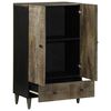 vidaXL Highboard 60x33x100 cm Massivholz Mango