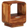 vidaXL Nachttisch mit Schublade Massivholz Akazie 40x30x50 cm