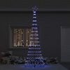 vidaXL LED-Weihnachtsbaum mit 355 LEDs Blau 184,5 cm Metall
