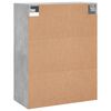 vidaXL Wandschrank Betongrau 69,5x34x90 cm