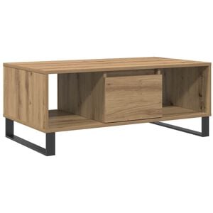 vidaXL Couchtisch Artisan-Eiche 90x50x36,5 cm Holzwerkstoff