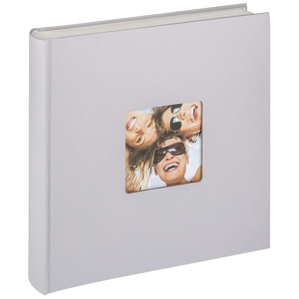 Walther Design Fotoalbum Fun 30x30 cm Hellgrau 100 Seiten