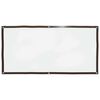 vidaXL Transparente Plane mit &Ouml;sen 1x2 m Polyethylen