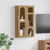 vidaXL H&auml;ngeschrank Artisan-Eiche 59 x 20 x 100 cm Holzwerkstoff