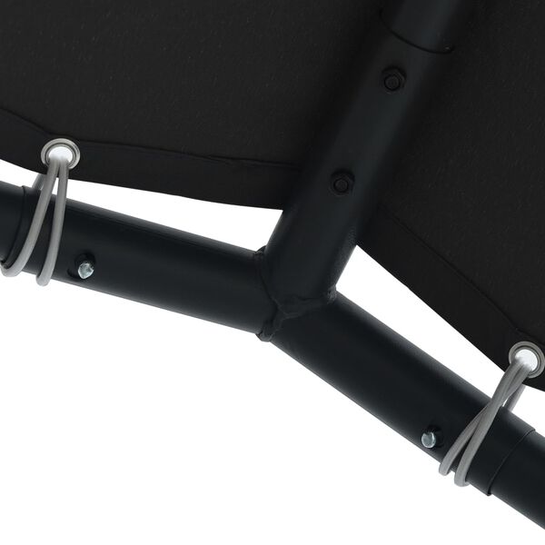 vidaXL Pavilion Partyzelt &Uuml;berdachung 3x3 m Stahl Anthrazit