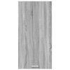 vidaXL H&auml;ngeschrank mit Speicher Grau Sonoma und Wei&szlig; 50 x 31 x 100 cm