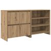 vidaXL Sideboard 2 stk. Artisan-Eiche 70 x 41 x 75 cm Holzwerkstoff