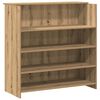 vidaXL Empfangstheke Artisan-Eiche 200x50x103,5 cm Holzwerkstoff