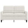 vidaXL 2-Sitzer-Sofa Creme 120 cm Samt