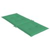 vidaXL Gartenstuhlauflagen f&uuml;r Hochlehner 4 Stk. Gr&uuml;n 120x50x3cm Stoff