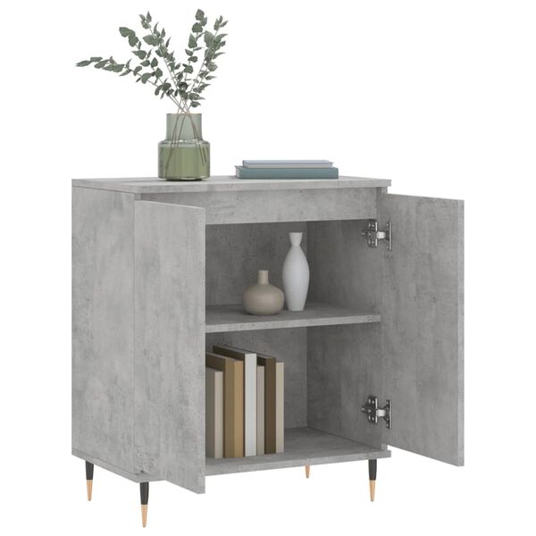 vidaXL Sideboard Betongrau 60x35x70 cm Holzwerkstoff