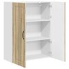vidaXL K&uuml;chenschrank Sonoma-Eiche 80 x 31 x 100 cm Holzwerkstoff