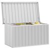 vidaXL Gartenbox Grau 129x67x65 cm