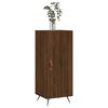 vidaXL Sideboard Braun Eichen-Optik 34,5x34x90 cm Holzwerkstoff