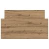 vidaXL Bettgestell ohne Matratze Artisan-Eiche 90x190cm Holzwerkstoff