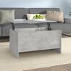 vidaXL Couchtisch Betongrau 80x55,5x41,5 cm Holzwerkstoff