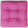 vidaXL Palettenkissen Rosa 50x50x12 cm Stoff