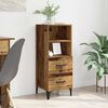 vidaXL Sideboard Altholz 34 x 34,5 x 90 cm Holzwerkstoff