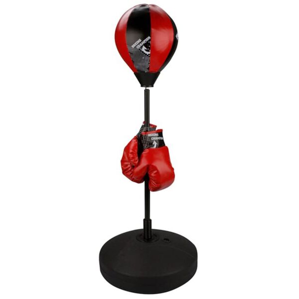 Avento Punchingball-Set f&uuml;r Kinder Schwarz/Rot 41BE