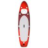 vidaXL SUP-Board-Set Aufblasbar Rot 330x76x10 cm