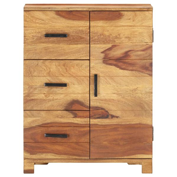 vidaXL Sideboard 58x30x75 cm Massivholz Akazie