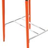 vidaXL 3-tlg. Bar-Set Kunstleder Orange