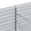 vidaXL Garten-Hochbeet 160x80x77 cm Verzinkter Stahl Silbern