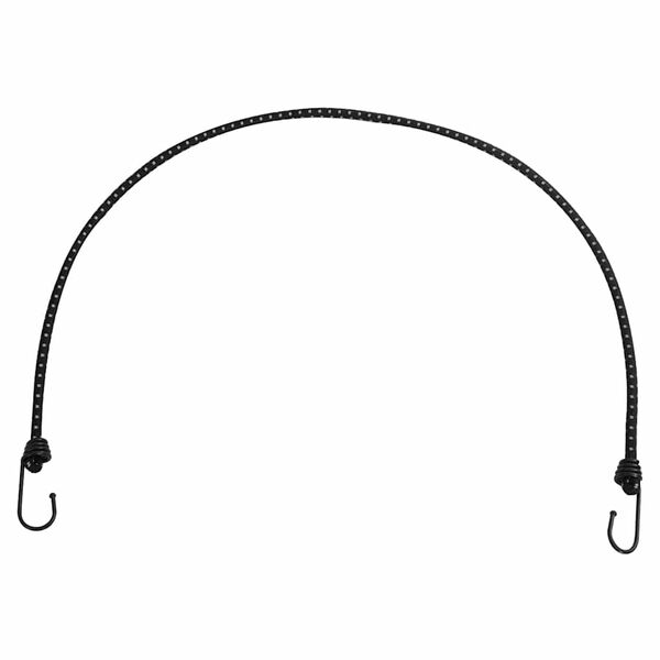 vidaXL Gummiseile Reflektierend mit Haken 10 Stk. 100 cm