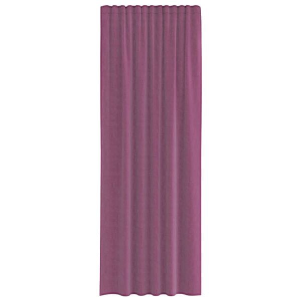 vidaXL Voile Vorhänge mit Schlaufen 2 Stk. Königsblau 140x140 cm