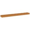 vidaXL Hochbeet 770x100x36 cm Cortenstahl