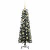 vidaXL K&uuml;nstlicher Weihnachtsbaum mit 150 LEDs mit St&auml;nder Gr&uuml;n 120 cm