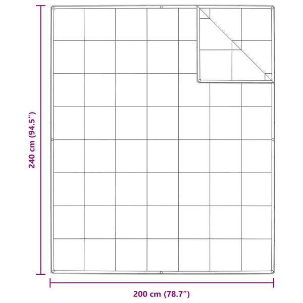 vidaXL Bettdecken Set mit Kissen 3 pcs Wei&szlig; Daunenfeder