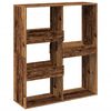 vidaXL B&uuml;cherregal/Raumteiler Altholz-Optik 100x33x115 cm