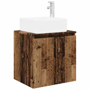 vidaXL Wandmontierte Waschtisch Altholz 49,5 x 41 x 63 cm