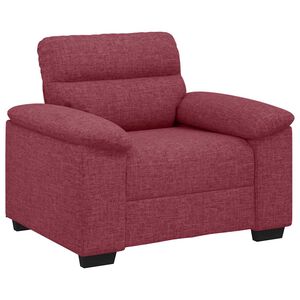 vidaXL Sessel Weinrot 100x81x84 cm Stoff