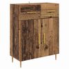 vidaXL Highboard Altholz 69,5 x 34 x 180 cm Holzwerkstoff