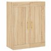 vidaXL Highboard Sonoma-Eiche 69,5x34x180 cm Holzwerkstoff