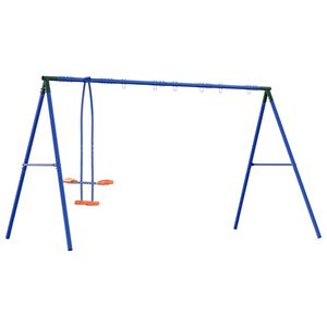 vidaXL Blau, Gr&uuml;n, Orange Stahl und PE