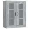 vidaXL H&auml;ngeschrank Grau Sonoma 69,5x34x90 cm