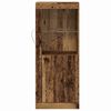 vidaXL LED-Sideboard Braun 41 x 37 x 100 cm Holzwerkstoff