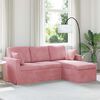 vidaXL Sofa Rosa 198 x 134 x 80 cm Samt