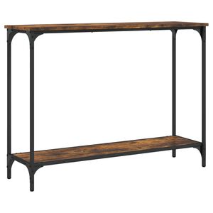 vidaXL Konsolentisch R&auml;uchereiche 101x30,5x75 cm Holzwerkstoff