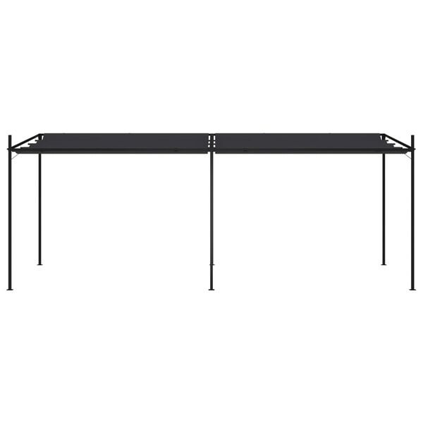 vidaXL Pavillon mit Ausziehbarem Dach 600x300x233 cm Anthrazit