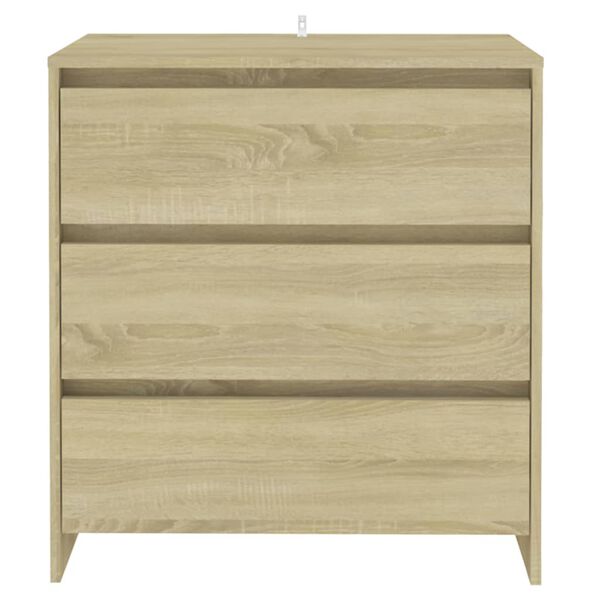 vidaXL Sideboard Sonoma-Eiche 70x41x75 cm Holzwerkstoff
